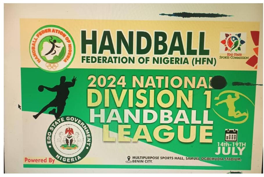 Edo To Host National Division 1 HandBall League