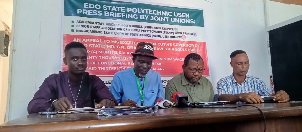 Why Gov Obaseki Should Pay Our Arrears, Increase Subvention Before November 12 – Poly workers