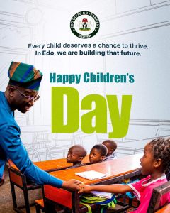 Children’s Day: Dissuade your children from joining cult groups Okpebholo tells parents, guardians