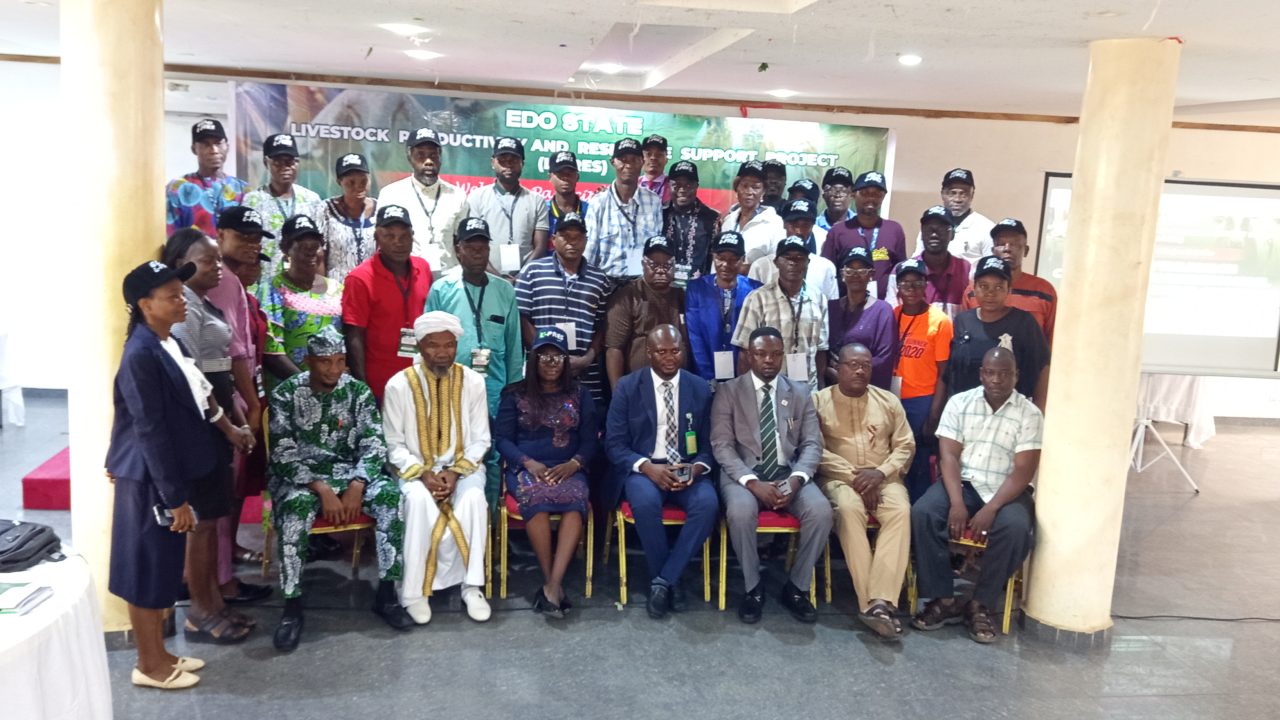 Over 70 participants trained on livestock productivity in Edo