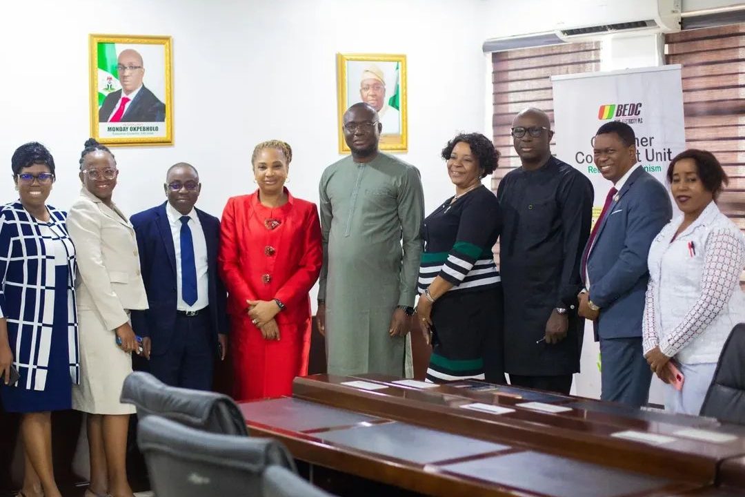 Ize-Iyamu visit BEDC, wants better collaboration