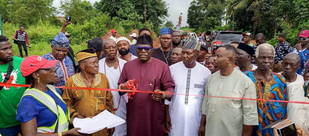 NASS member donates 2KM road to Edo community