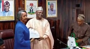 JUST NOW: INEC Gets New Chairman As Yakubu Hands Over
