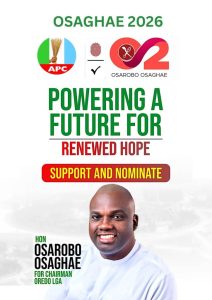 LGA Election: Benin group woo electorates to support Osarobo
