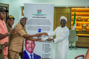 NUT Confers Life Award on Gov. Okpebholo