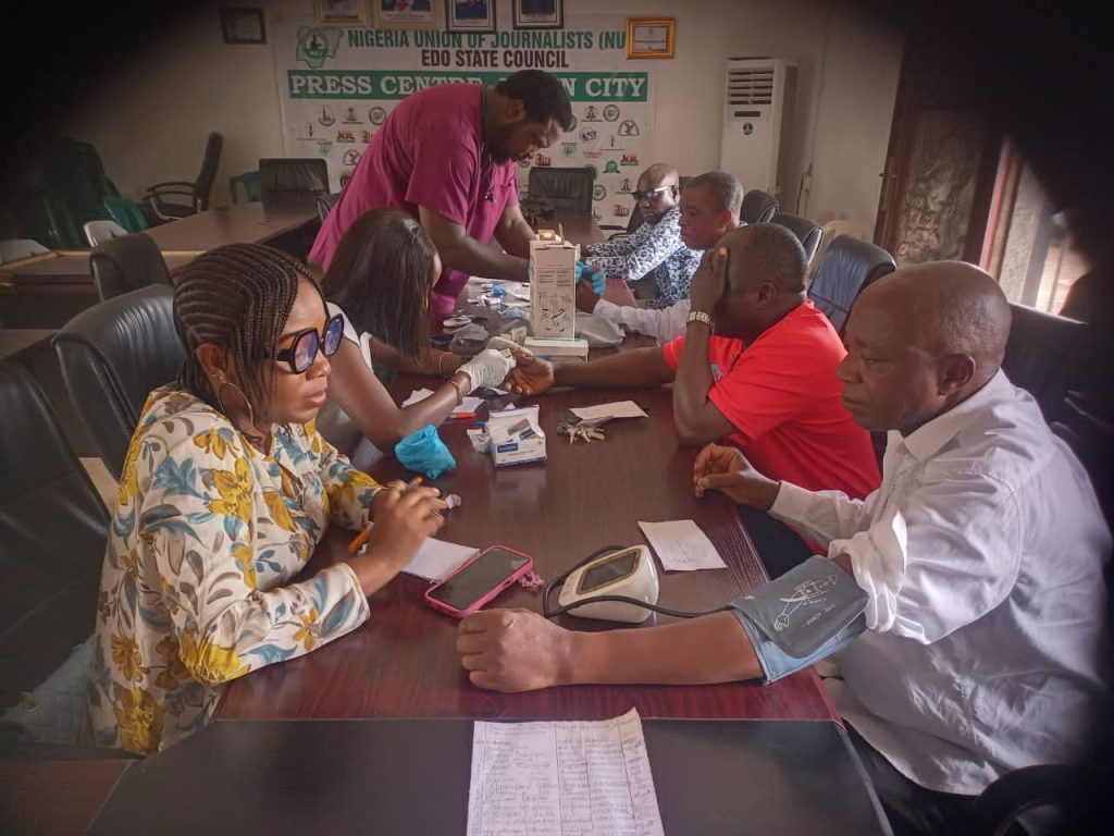 Physicians Week: NMA extends free medical care to Journalists in Edo Physicians Week: NMA extends free medical care to Journalists in Edo