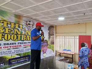 Imasuen Kicks Off Benin Unity Cup to Revive Edo Football, Foster Unity Imasuen Kicks Off Benin Unity Cup to Revive Edo Football, Foster Unity