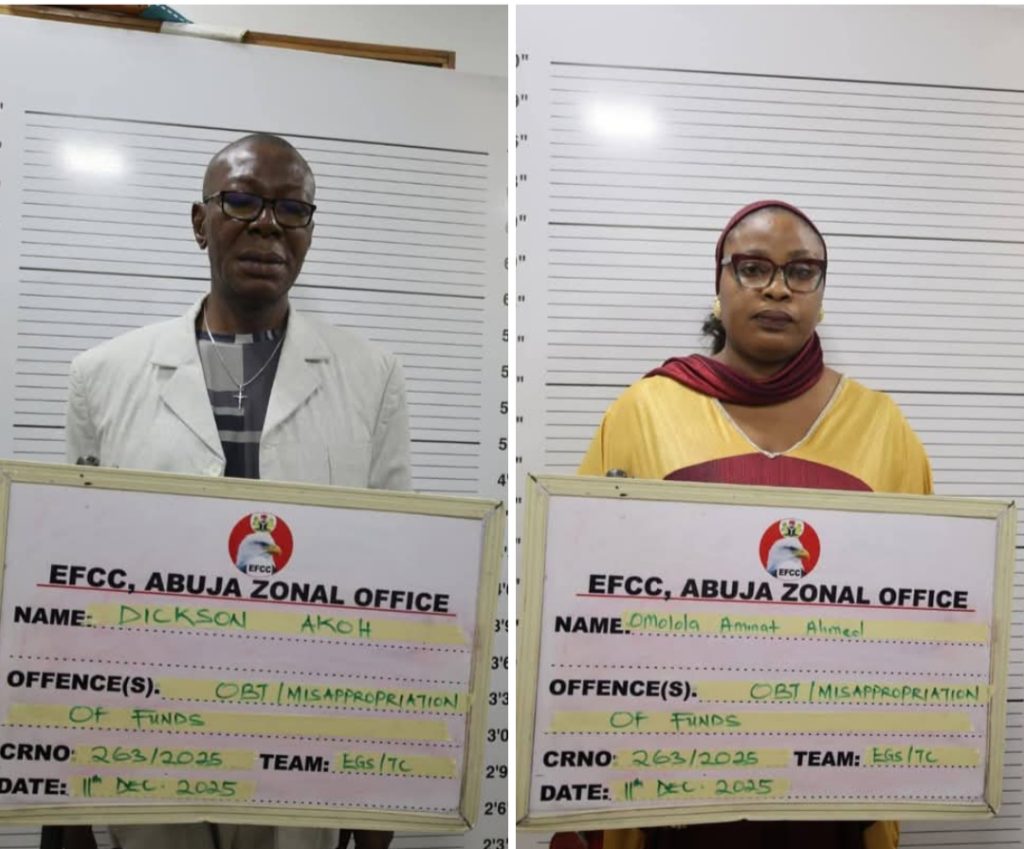 EFCC Arraigns Peace Corps Commandant, Director of Finance for Alleged N60m