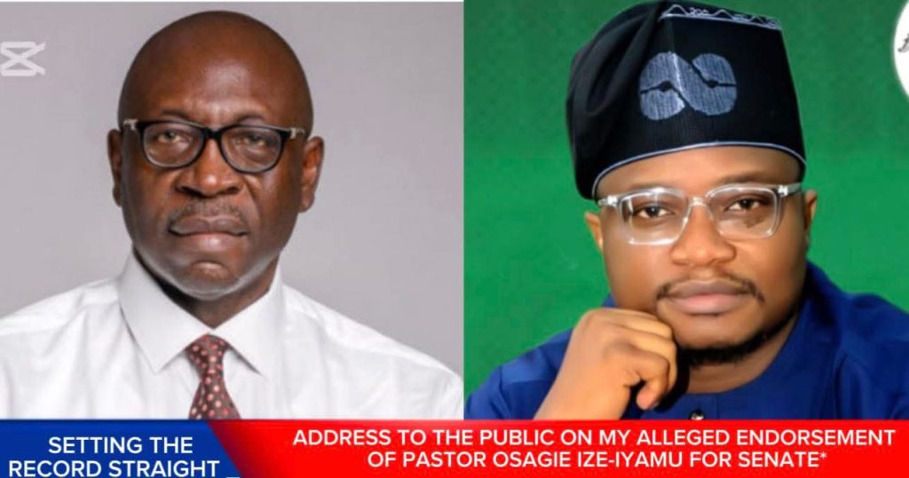 2027: Edo lawmaker, Bright Iyamu distance self from Ize-Iyamu senatorial ambition