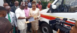 Edo Dep Governor commissions FG ambulance, boosts emergency care at UBTH