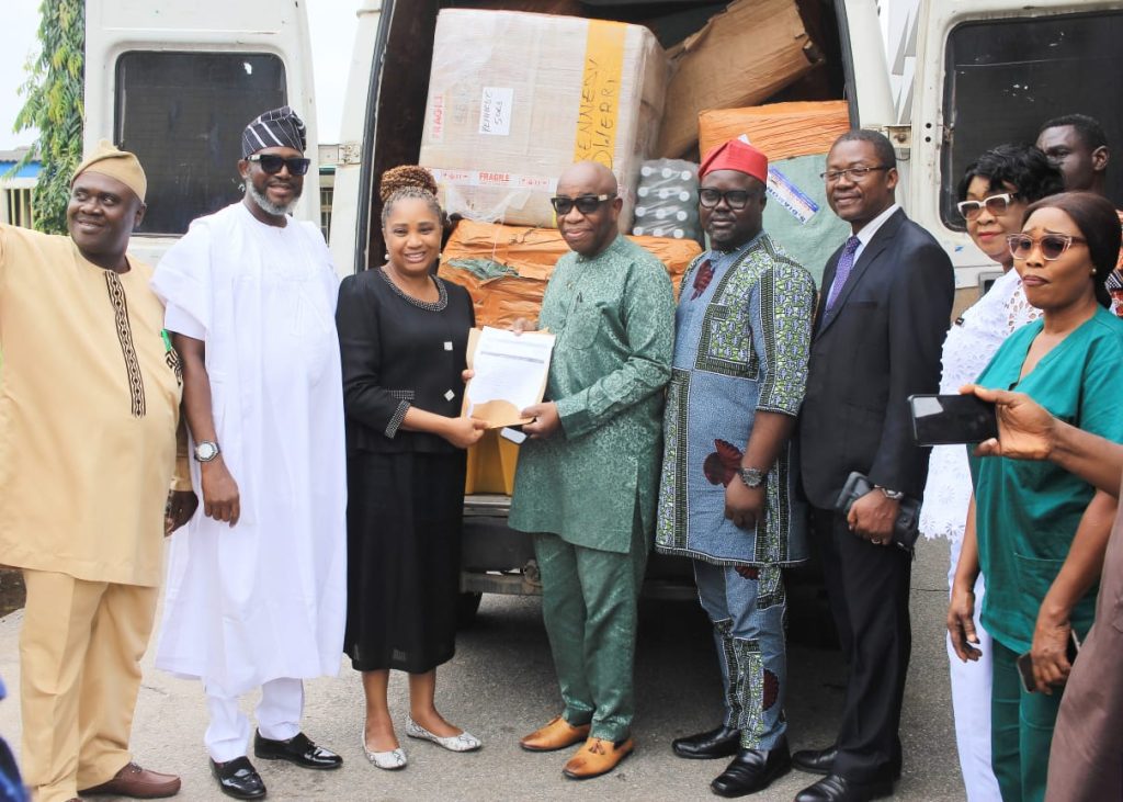 UBTH takes delivery of dialysis equipment donated by Pastor Adeboye, Wife