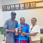 Leadership: Clegyman Commends Ize-Iyamu’s, Present Books to UBTH