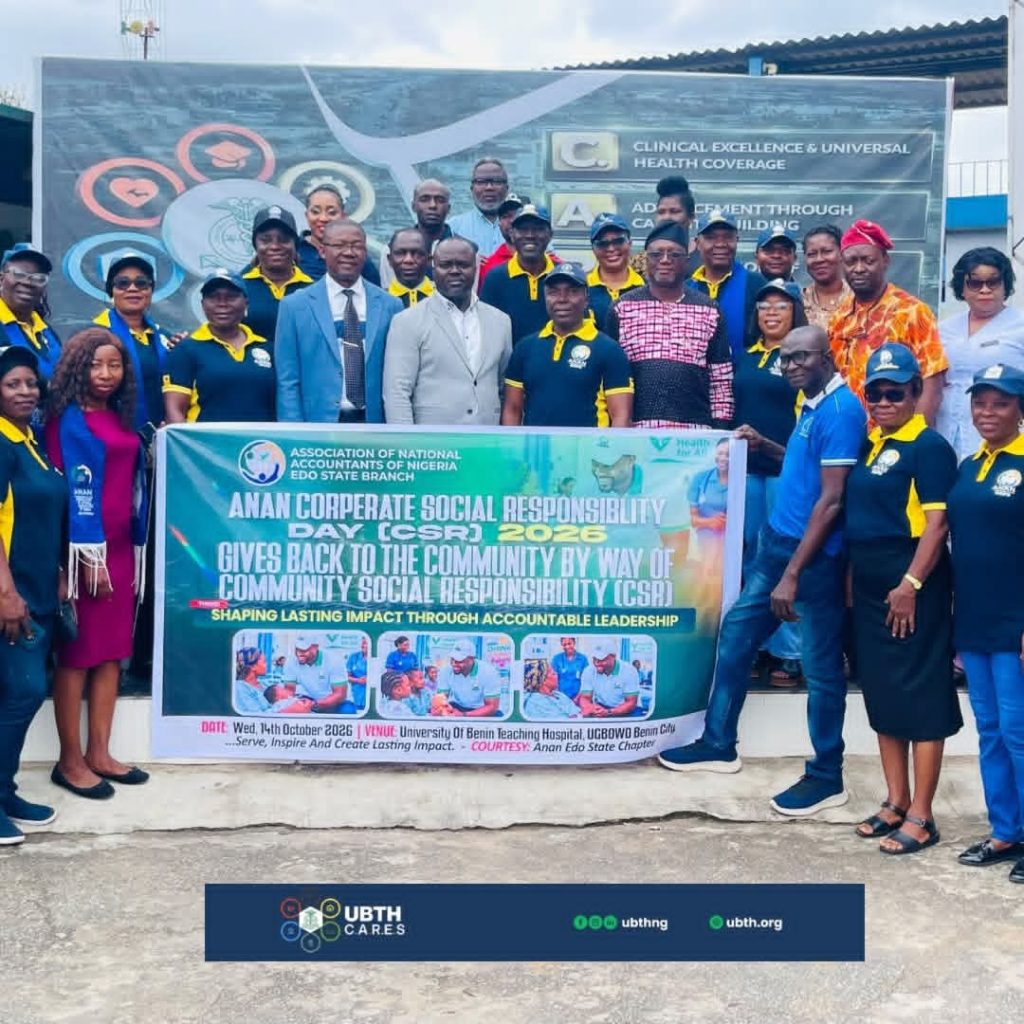 ANAN Edo State lauds UBTH commitment to healthcare excellence